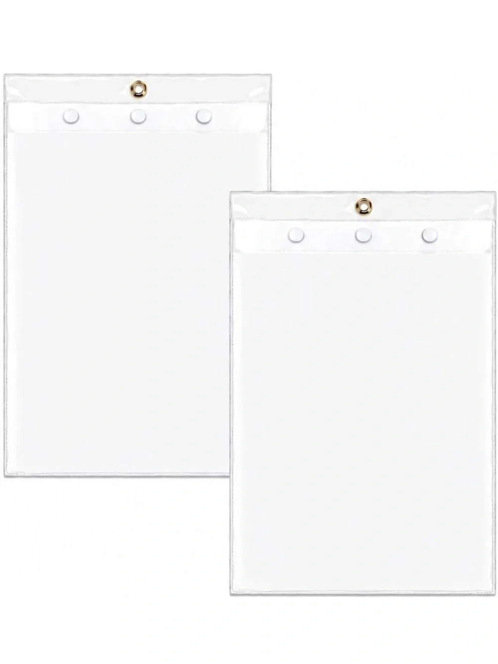 Clear Waterproof Flag and Document Protector Sleeves (2 Pack)